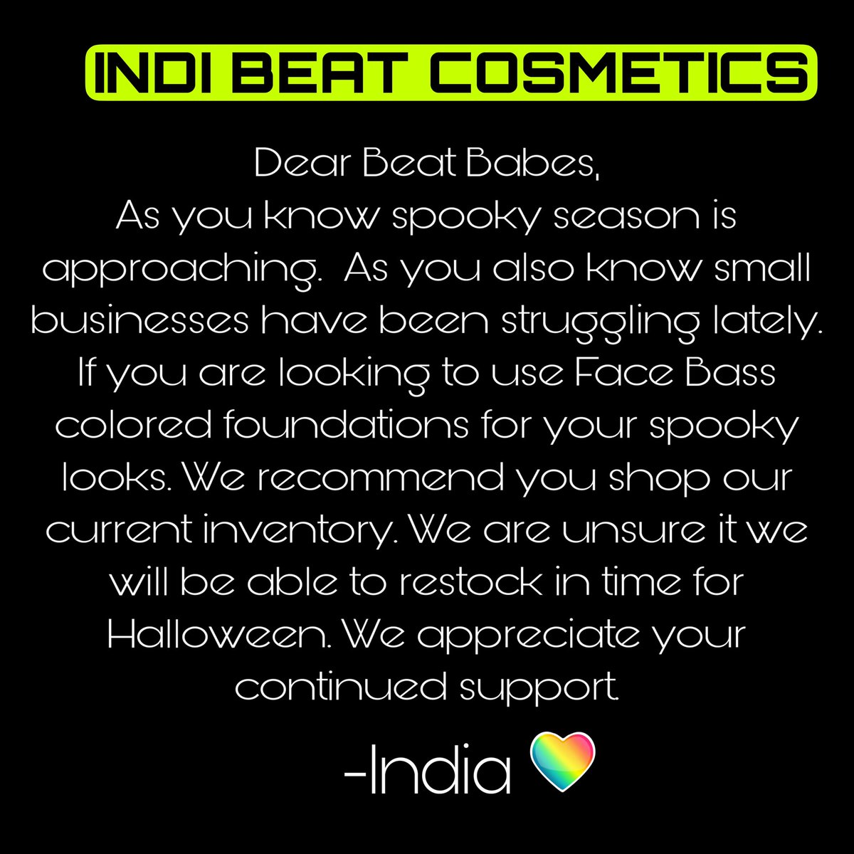 Indi Beat Cosmetics (@beat_indi) on Twitter photo 