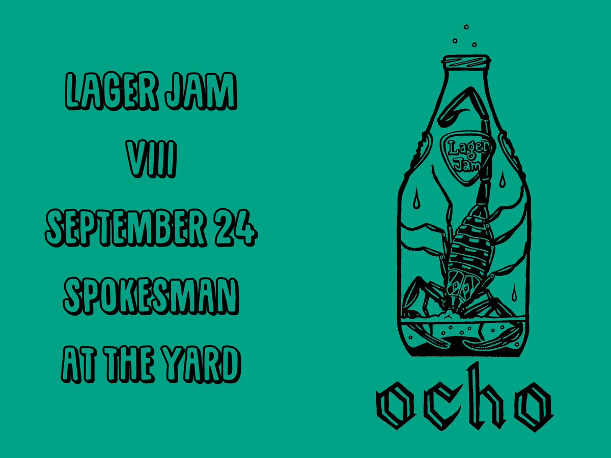 AustinBeerGuide's tweet photo. ANNOUNCEMENT: Lager Jam is returning to @spokesmancoffee (at the Yard) on September 24. Beer lists, ticket info, and more coming soon. Looking forward to jamming with y’all for #lagerjam OCHO! https://t.co/NPVv1OGwZv