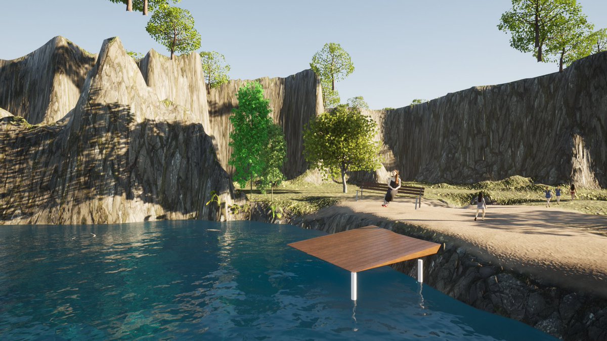 emma_menasmith1's tweet photo. Learned a lot today! I made mountains, a lake, and more! #UnrealEdu #NCEELs #Twinmotion #EpicGames https://t.co/hbrHOo8b1F