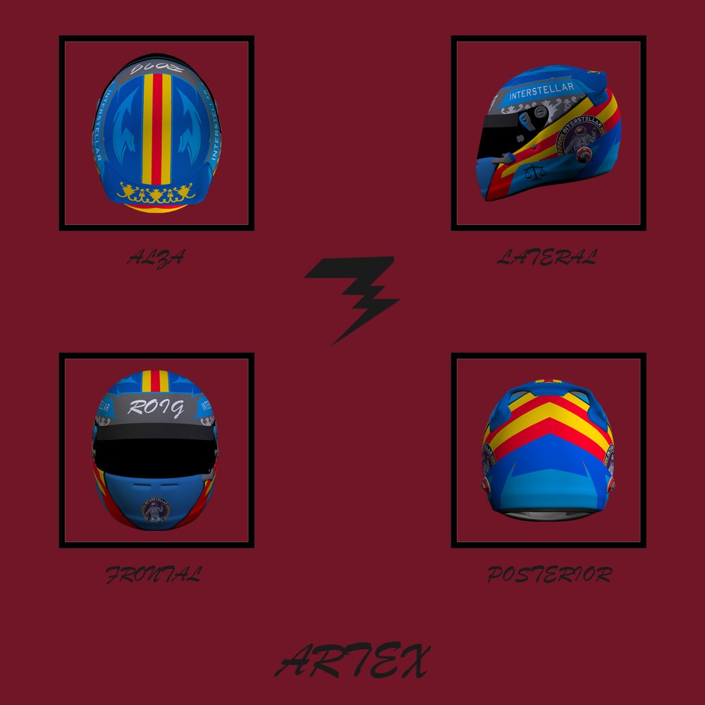 Para la primera publicación, os traigo el casco que le hice a <a href="/adrirf_45/">Adrián Roig</a> , para VRB campeonatos y similares