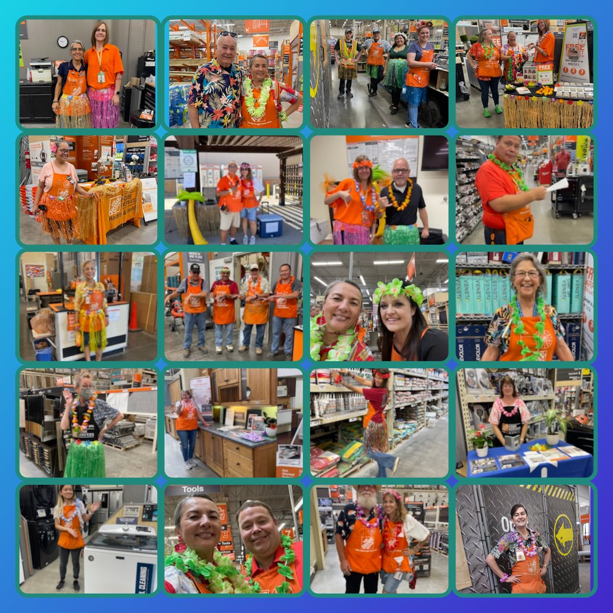CarolenePinn's tweet photo. Hawaiian shirts and Hawaiian skirts! HVAC Day the Bulverde Way! 🌺🧡🎉 @BracewellRina @DarrellStiffey @milsonwheels55 @bjp84 @jreed4401 @Heather_Ava1os @PoohBearKnisley @LegalleyF @colton_slater https://t.co/feZdfSpUAH