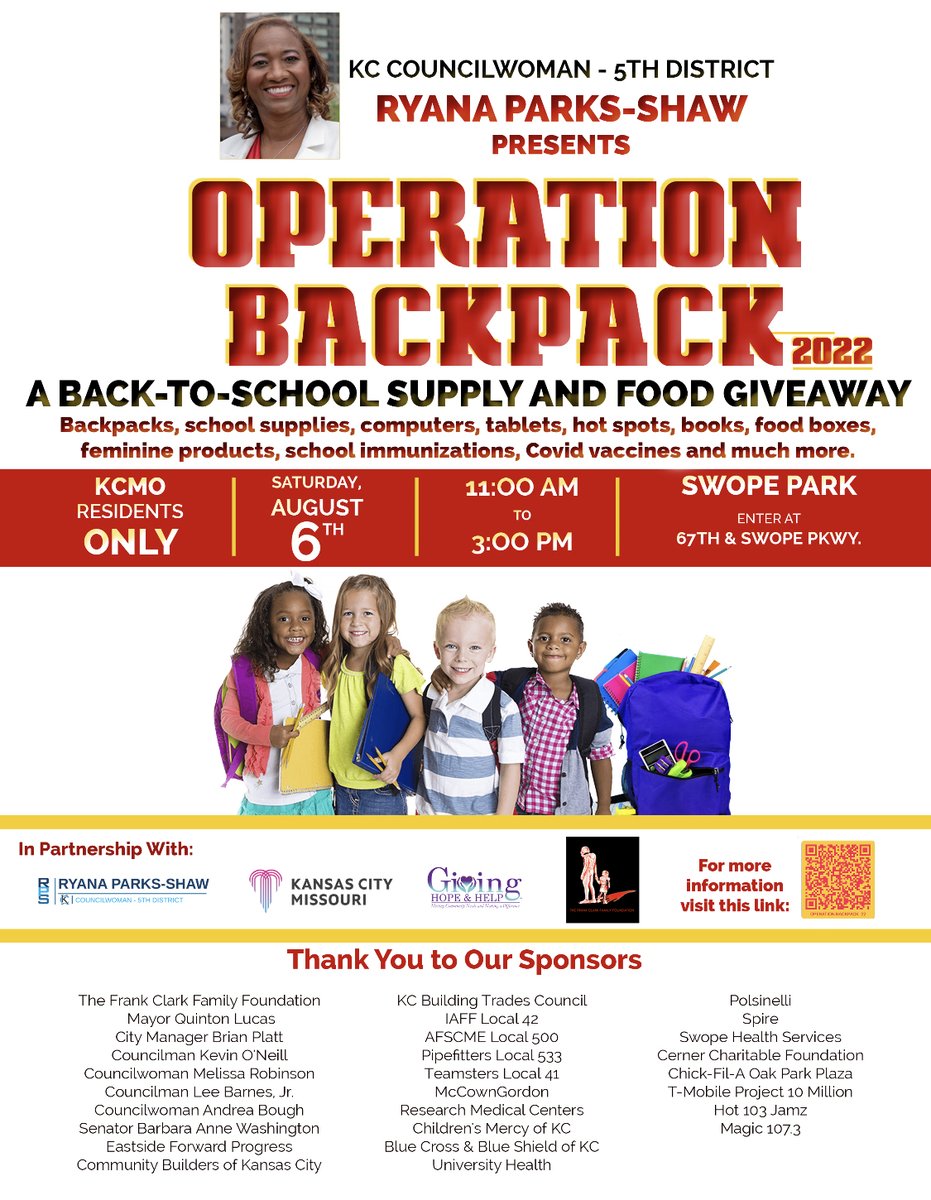 Ryana4KC's tweet photo. Thank you Geoff of @LISC_KC and thanks to your beautiful daughters for donating hand sanitizers for #OperationBackpack. Thanks, @KCMOParks for helping us unload and prepare for Saturday's giveaway from 11a-3p at #SwopePark!  #togetherwecan https://t.co/on6mymlZKe