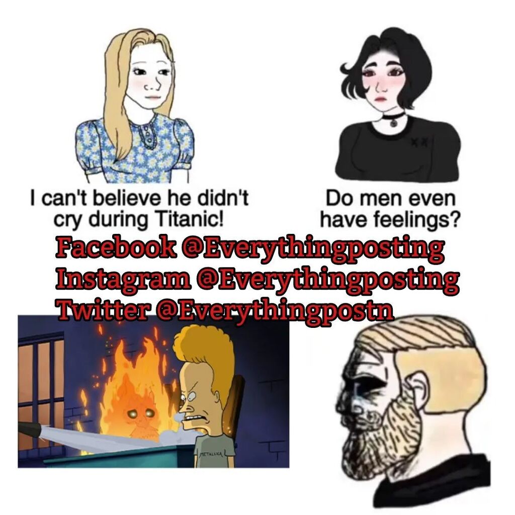 Everythingpostn's tweet photo. #mikejudgesbeavisandbutthead #mikejudge #beavisandbutthead #memes #meme #shitpost #shitposts #shitposting #everythingposting #feelings #fire #crying https://t.co/xPkD5qCYbv