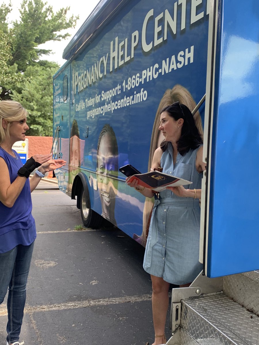 kathrynlopez's tweet photo. Visited Mulier Care’s mobile unit today in Nashville — nurse, stenographer, continual care #ProLifeAmerica https://t.co/u7IWePjDXJ