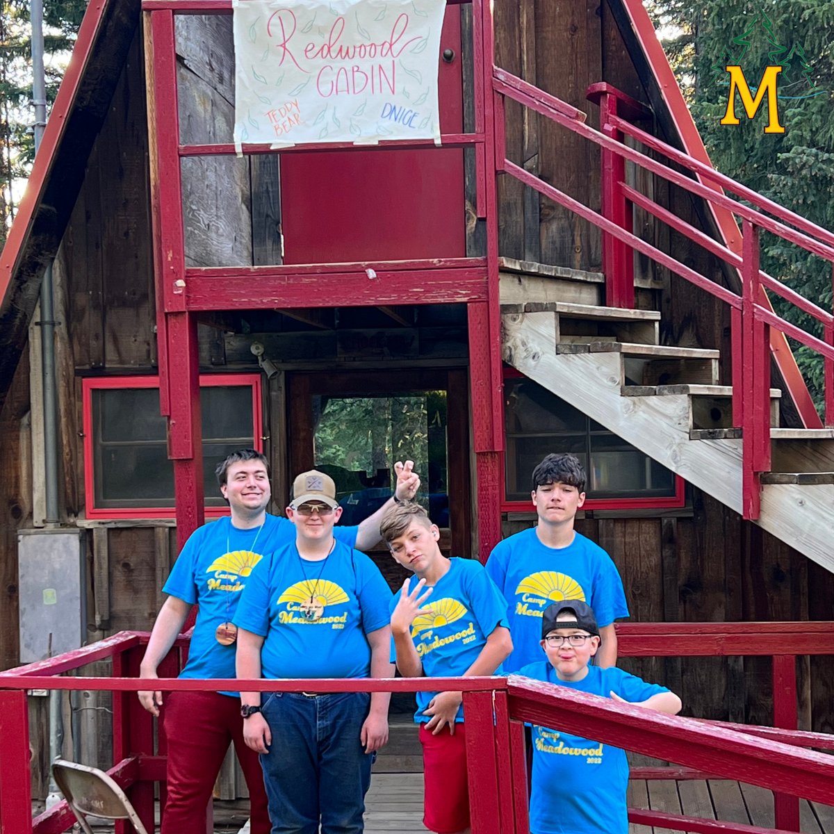 CampMeadowood's tweet photo. One of the fan-favorite parts of this summer was bunk life! Campers loved connecting with each other and their counselors and helping make their cabin a home away from home!

#summercamp #speechcamp https://t.co/aMKYNlL7og