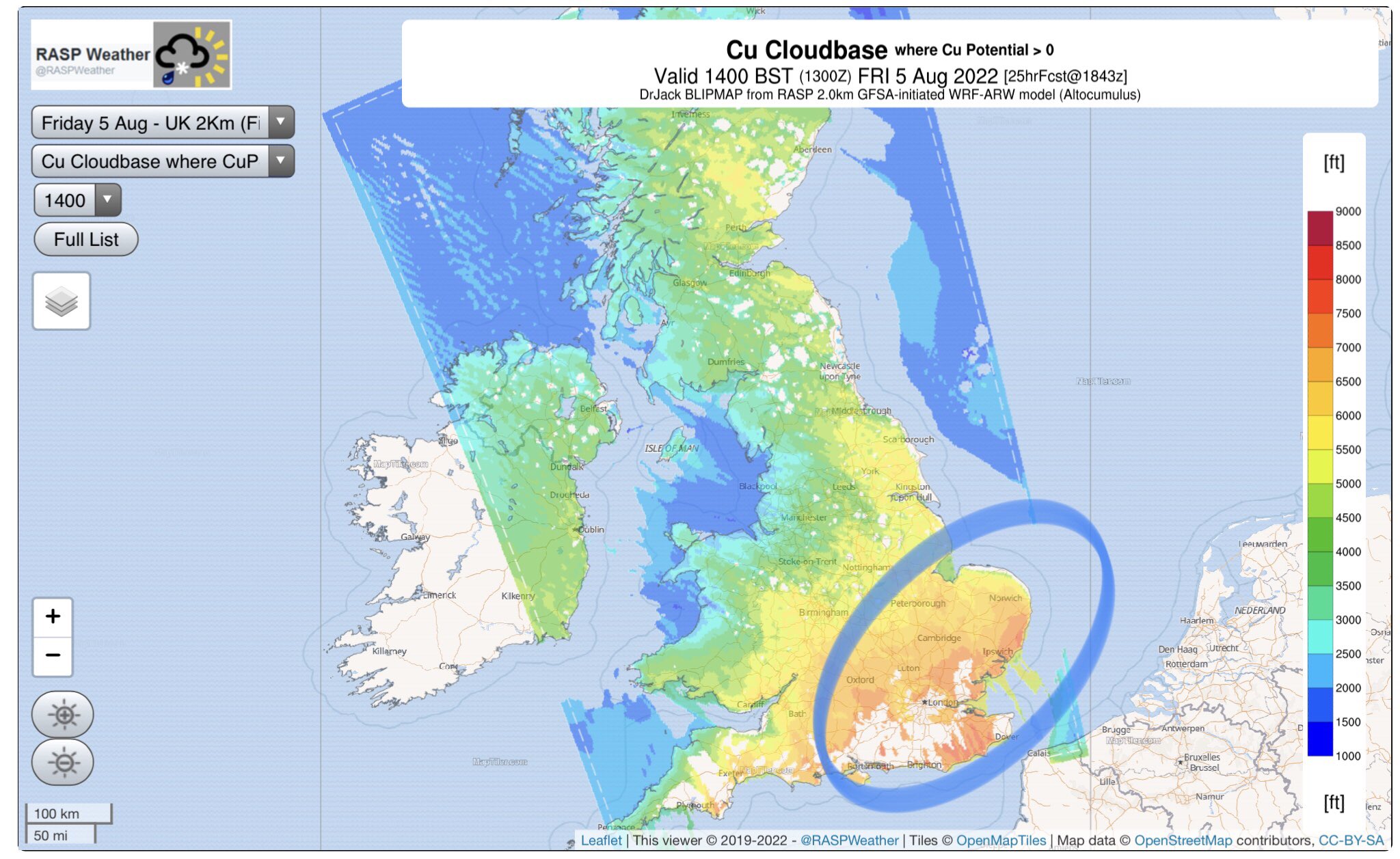 RASP Weather (RASPWeather) / Twitter