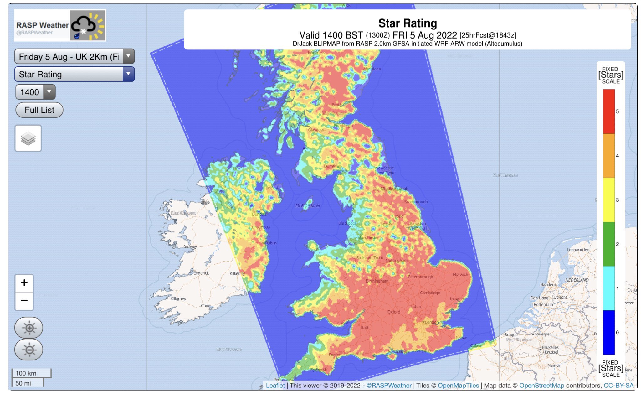 RASP Weather (RASPWeather) / Twitter