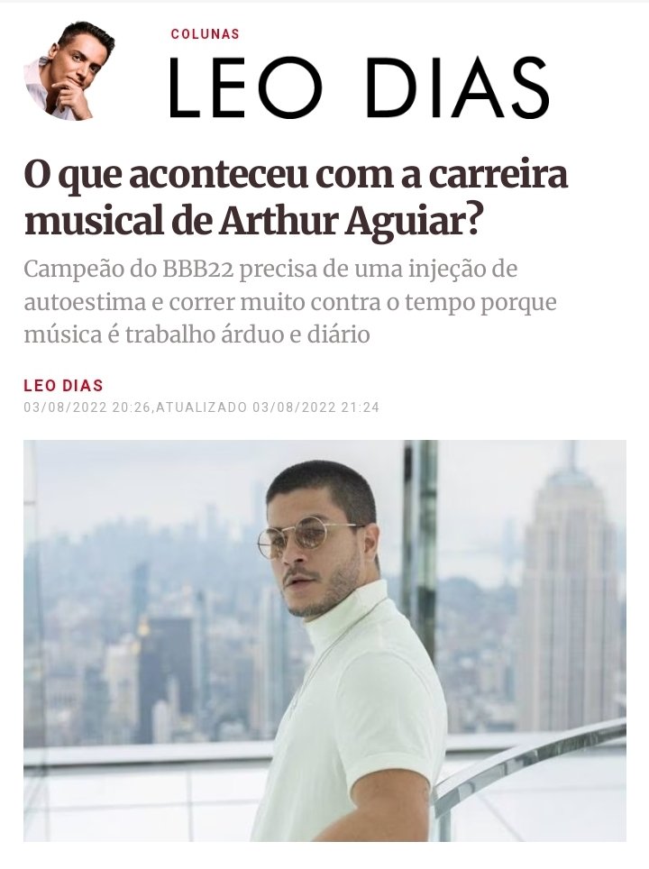 vivijapann's tweet photo. Em dois dias: Arthur vai se separar, não vai continuar a carreira de cantor, será convidado d teste de fidelidade, o casal decide se mudar para os EUA.  
O tanto de coisa sobre ele em 48h é bizarra. 
Colunistas, ajudem pq nem ele tá conseguindo acompanhar, qto mais realizar!😂 https://t.co/yndAO5IlYa