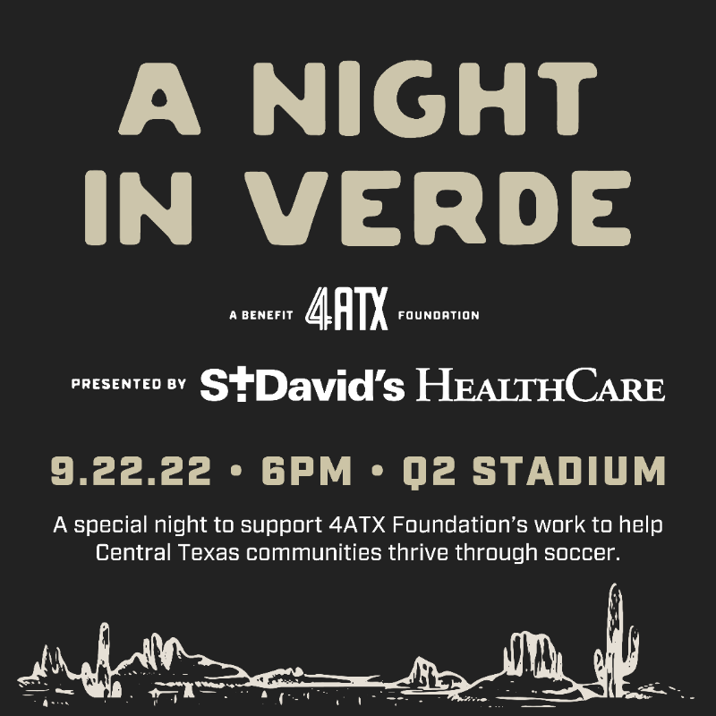 4ATXFoundation's tweet photo. Our second Gala is coming up soon! 
 
Learn more about A Night in Verde: A Benefit 4ATXFoundation, Presented by @StDavidsHC.
