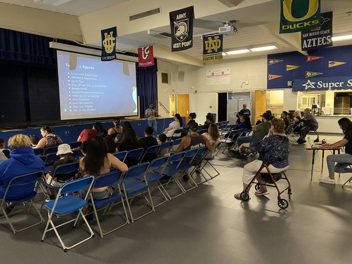 JoshRegerAP's tweet image. Kindergarten Orientation today at Marshall!! Welcome Superstar Kinder Parents!!