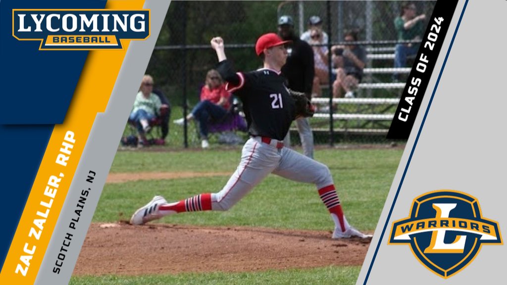 LycoBaseball's tweet photo. Welcome transfer RHP Zac Zaller to our inaugural class! #LycoBase #Wsport https://t.co/d6Lobd7gIJ