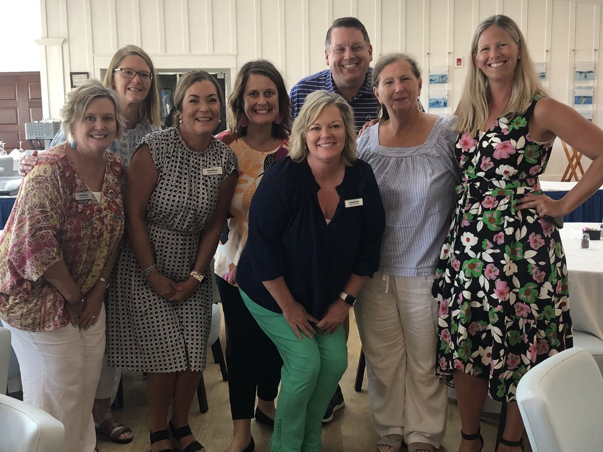 Thankful for the <a href="/CarteretK12/">Carteret County Public School System</a> C&amp;I team for all of their work at our summer retreat. This crew continues to #LightTheWay for ALL. <a href="/MikeMcKayCTO/">Mike McKay</a> <a href="/annabrooks05/">Dr. Anna Brooks</a> <a href="/AllisonCTE/">Allison Dees</a> <a href="/CrystalLBailey1/">CrystalLBailey</a> <a href="/KimKrohn3/">Kim Krohn</a> <a href="/HeatherMTSS/">Heather</a> Anita Willis <a href="/Jess_Emory_CCPS/">Jessica Emory</a> Craig Everett Crystal Burke