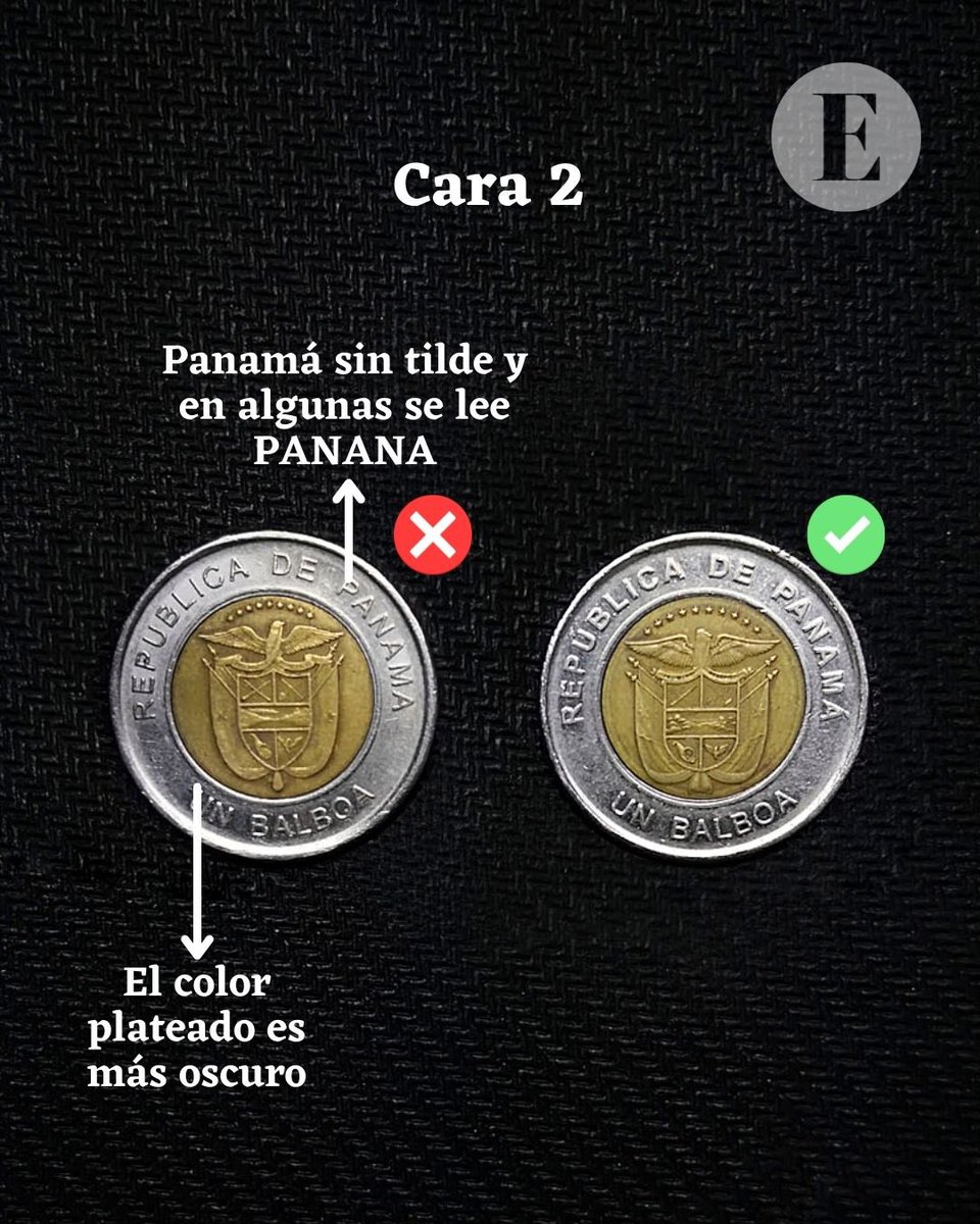 Circulan monedas falsas en Panamá 

Mucho cuidado 👀 re tweet #Twitter #BulletTrainMovie #TheVoiceCHV #Explosion