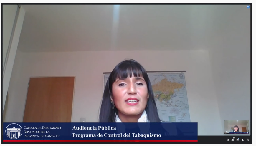fundeps's tweet photo. 📢Ayer participamos en una audiencia pública en @CamaraDipSF.
👉 Expusimos la necesidad de que Santa Fe convierta en ley un proyecto que prohíbe completamente la publicidad y exhibición de productos de tabaco y nicotina ✊

#ControlDeTabaco https://t.co/nKR1xzFkDF