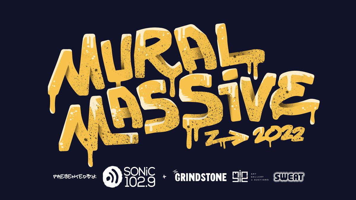 MURAL MASSIVE 2022!

➡️muralmassive.com
🎟showpass.com/mural-massive-…

Presented by <a href="/sonic1029/">SONiC 102.9</a>, <a href="/Grindstoneyeg/">Grindstone Theatre</a>, #MINBID, + SWEAT, @edmontondtwn + the OSBA.

Mural Massive is back for the third year and will bring a handful of large-scale murals #yeg.

#muralmassive
