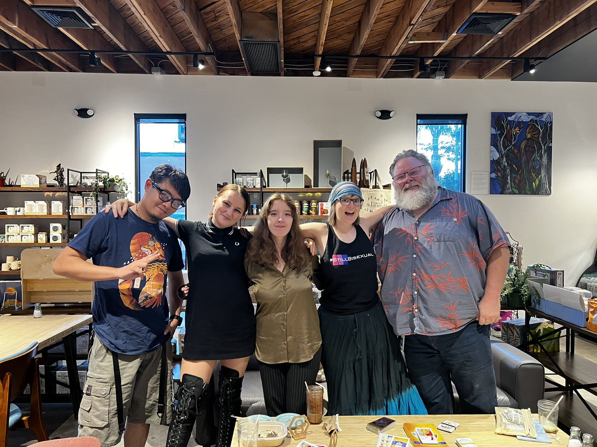 primaldruidry's tweet image. Just a couple more pics from the meetup yesterday. Such a good time 🥰 #pagancommunity #realcommunity