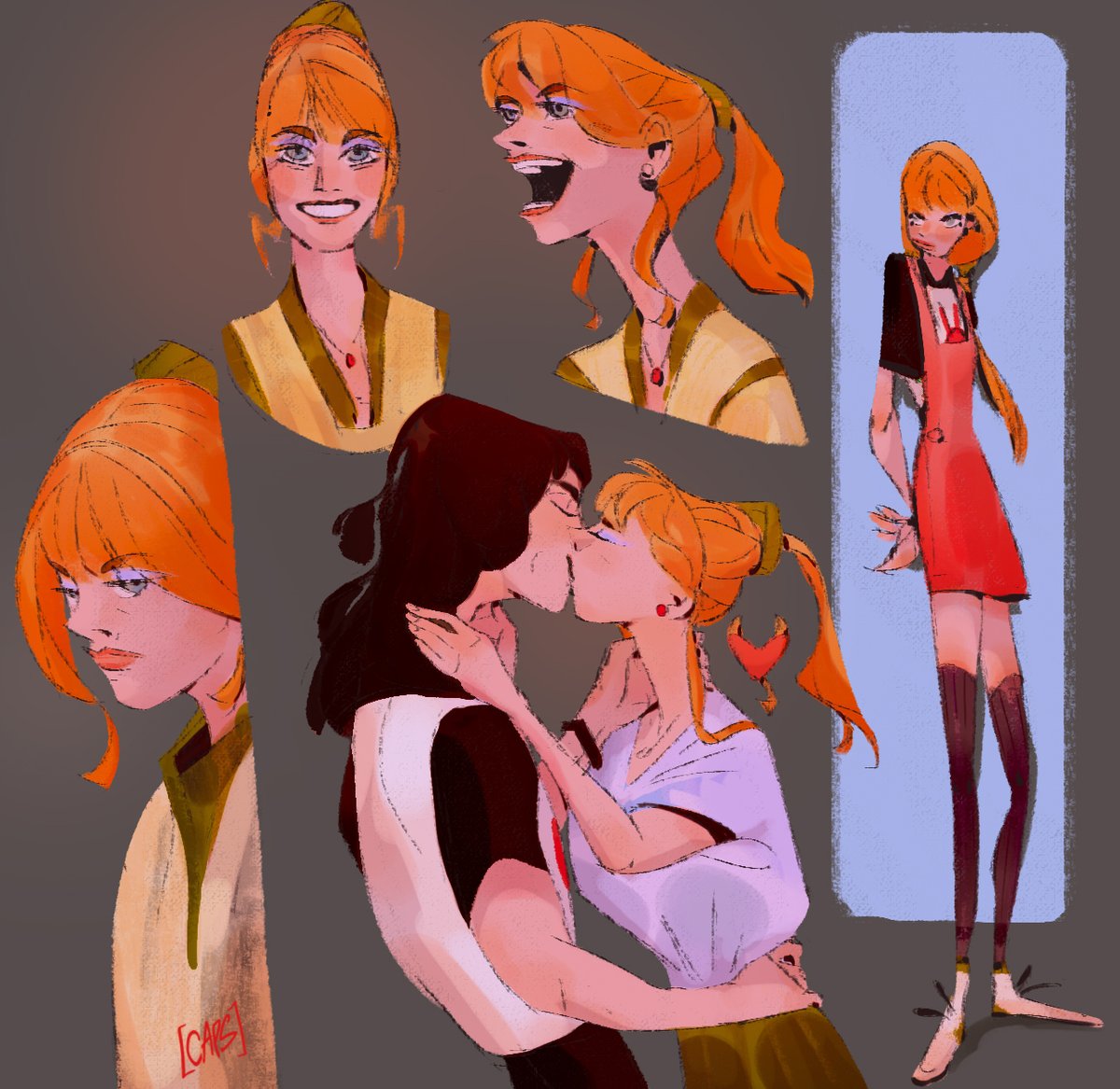 caapsart's tweet photo. just my sweet sweet girl and more 💋 
#StrangerThingsfanart #ChrissyCunningham #eddiemuson #Eddissy #hellcheer #doodle #characterart https://t.co/L28hiTzAPK