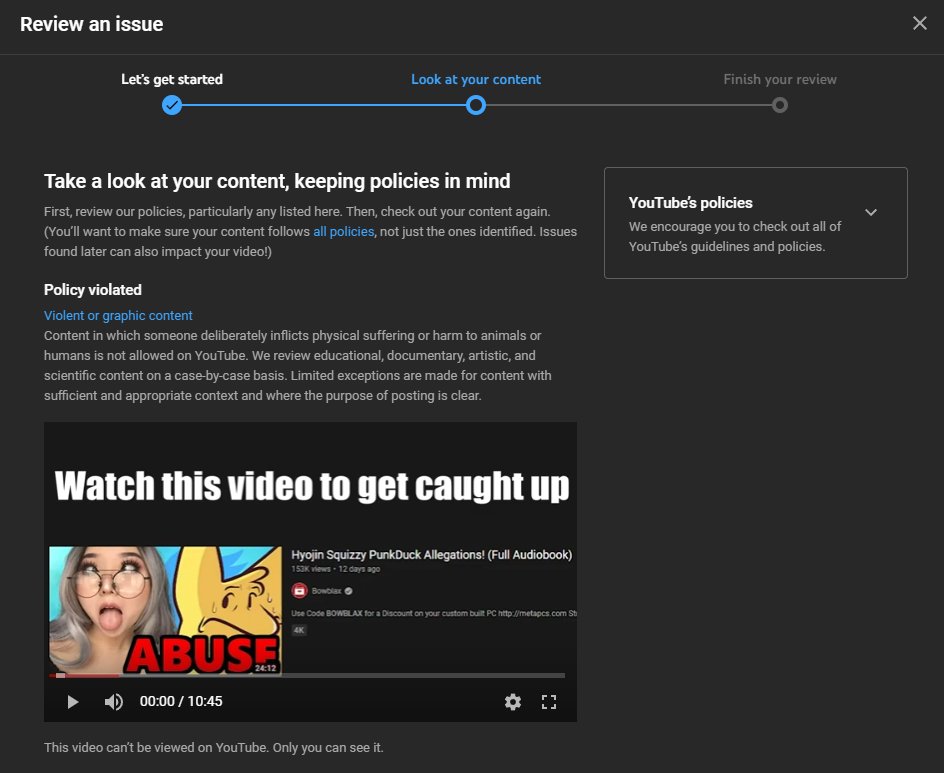 Bowblax's tweet photo. Twitter VS Hyojin Part 2 was been TAKEN DOWN and STRIKED for VIOLENCE!! 

There is NO Violence in my video only words on a screen (tweets)

This is a massive error @TeamYouTube Fix this!! https://t.co/U0IHbGwV1r