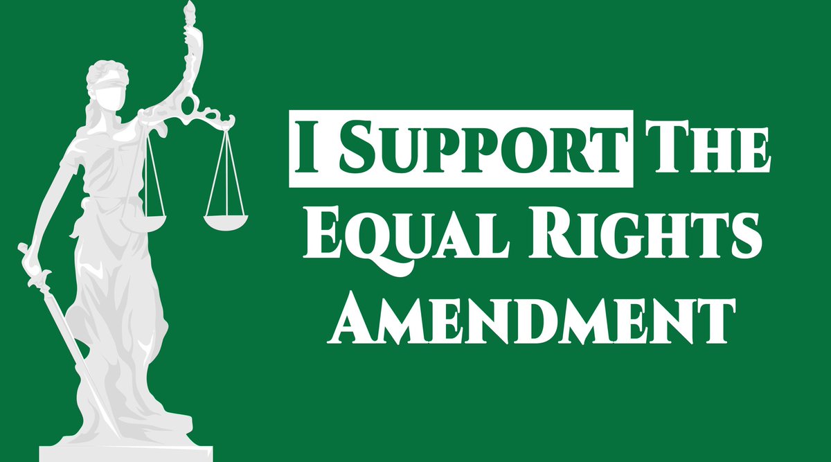 The #Dobbs decision not only repealed #Roe, but it essentially repealed protections in the 14th Amendment
 
#Kansas showed this is an historic time to mobilize & outlaw #sexdiscrimination
The #ERA gets us there!

#USSenate: Carve-out the filibuster for #abortion & #ERA then vote!