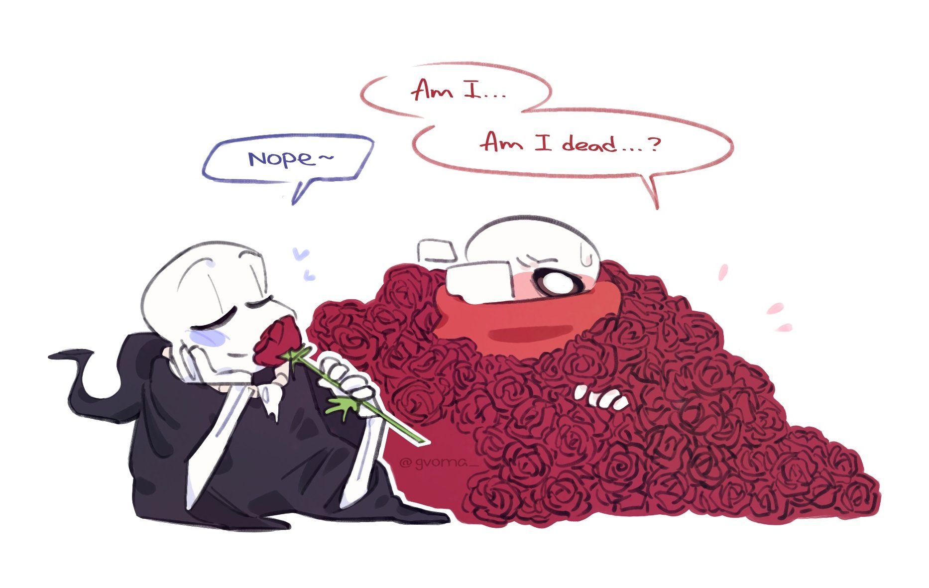 Reaper sans x Geno sans