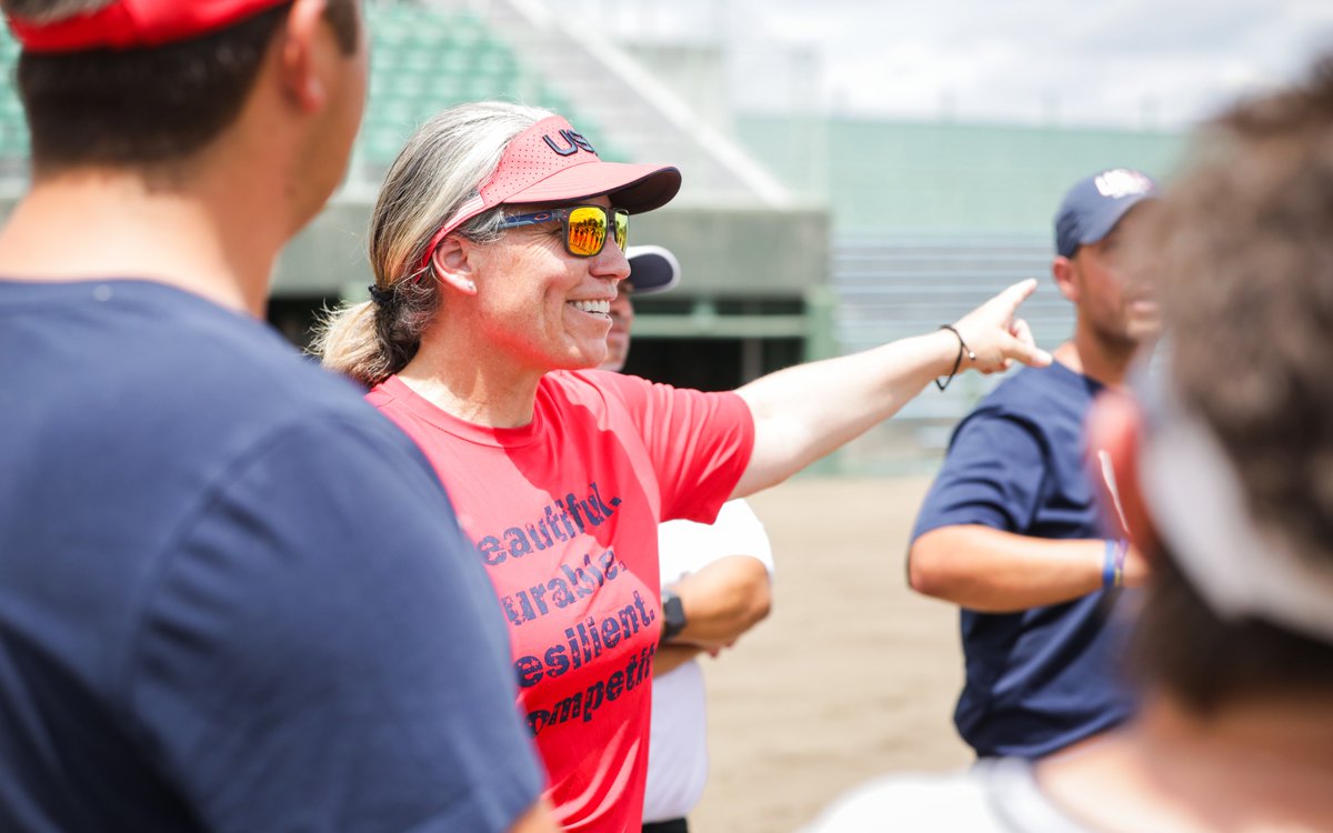 Repping the Red, White and Blue one more time this summer 🇺🇸

<a href="/bayleekling/">Baylee Klingler</a> and <a href="/CoachTarr/">Heather Tarr 🦄 💜</a> are over in Japan this week with <a href="/USASoftballWNT/">USA Softball Women's National Team 🇺🇸</a> for the Japan All-Star Series, which will take place Aug. 6-8!

>> gohski.es/3QmBG92

#MightyAreTheWomen