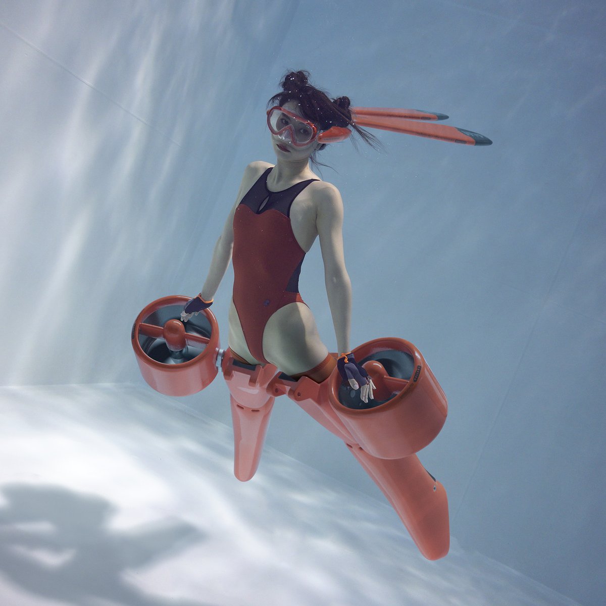ViiVii 2077 (VERMILION) Visual: Manabu Koga Diver: Aimi Swimsuit: Pool Sider #viivii #水中撮影 #水中モデル #ダイビング