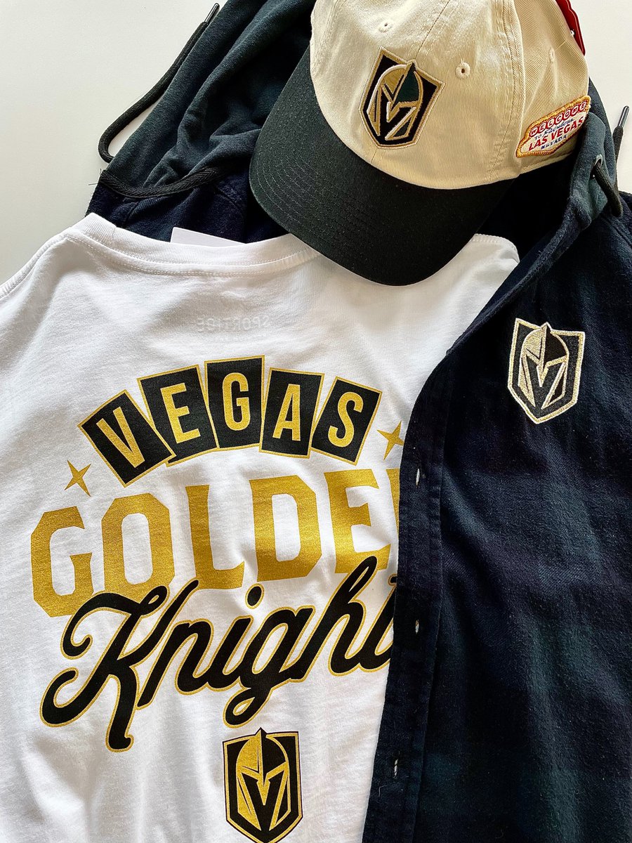 VGKGear's tweet photo. You can't go wrong with some VGK gear in your wardrobe 😎

Head over to The Arsenal to get the latest gear! #MyVGKSummer #vgkgear 

📍: The Arsenal
🕒: 10-8 pm https://t.co/HeOpHZiCKN