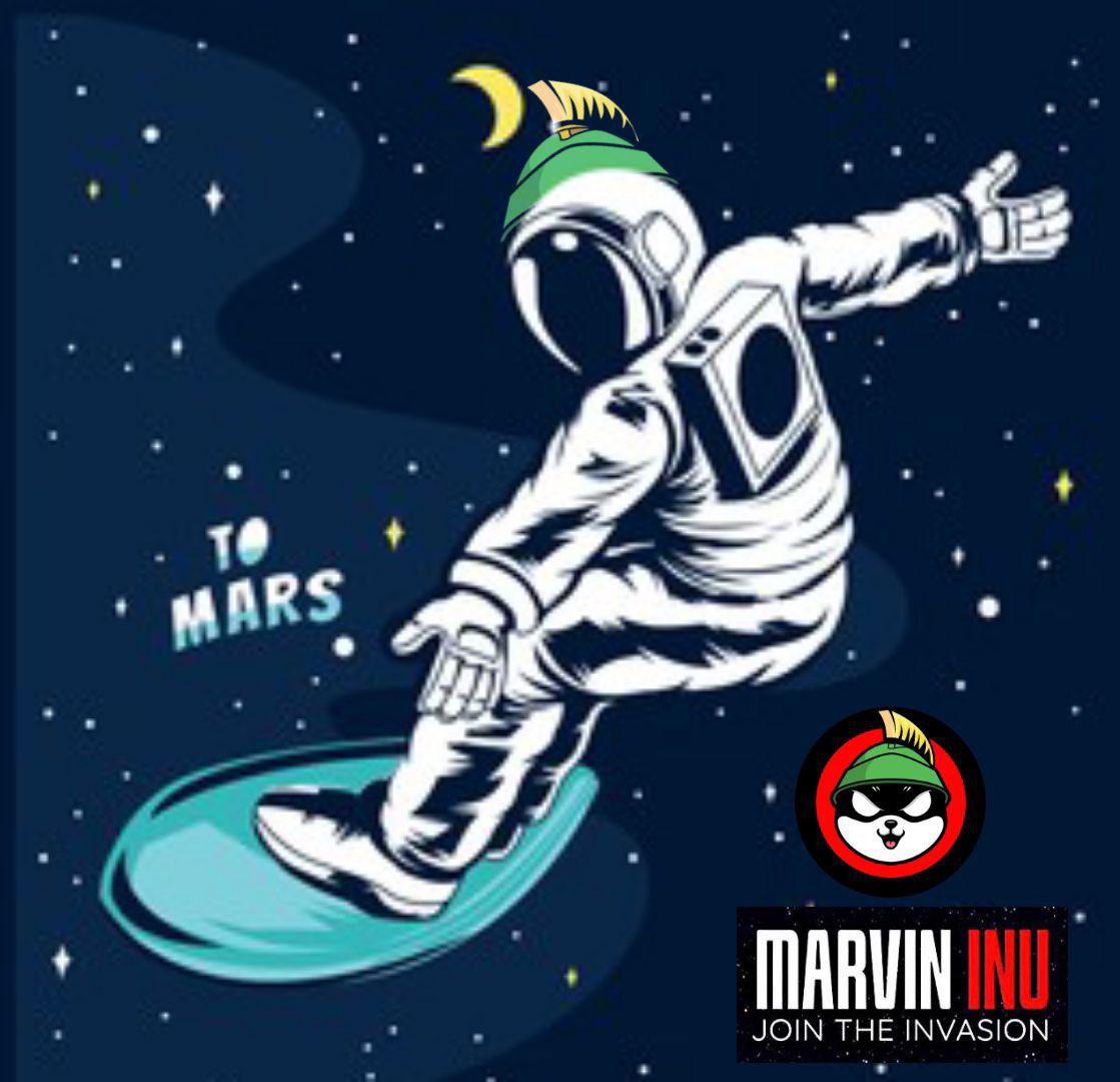 @Tokenplay2 @Shibtoken @BabyDogeCoin @KibaInuWorld @wearecultdao @Marvin_Inu @RealFlokiInu @EverRise Mars is the goal🚀 
#MarvinInu