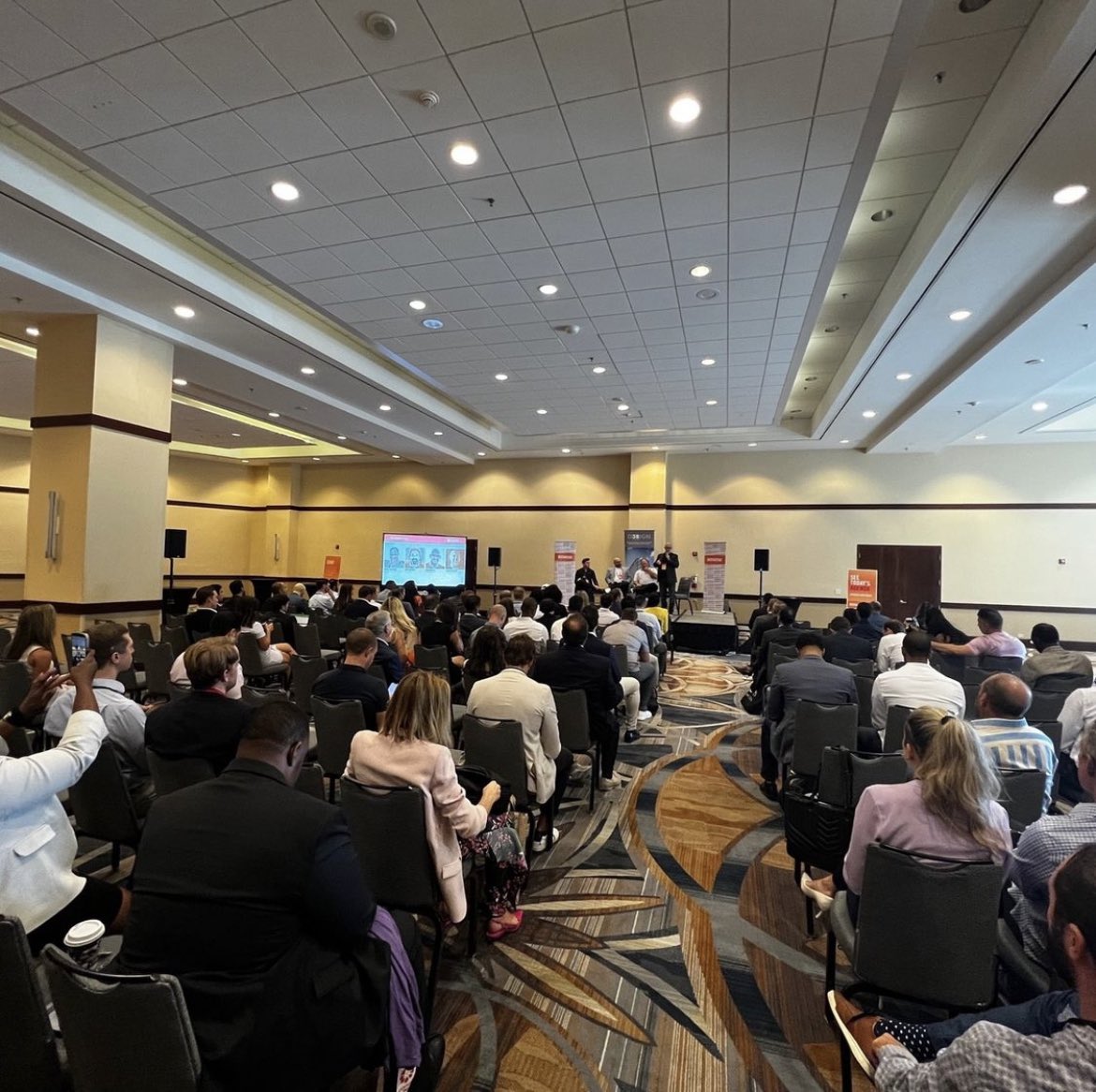 IamVCarr's tweet image. Thank you to the @Bisnow Team, panelists, &amp;amp; attendees for a spectacular event! We look forward to continued partnership with Bisnow and the #CRE sector in our shared mission. Bravo Zulu and Semper Fi! #JordanRocks #VirginiaIsAGem

#Futurist #cyber #metaverse  #web3 #NFT