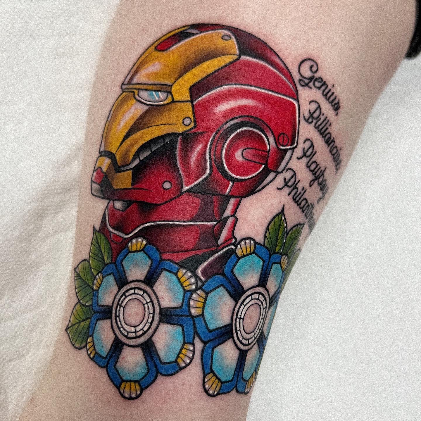 Iron Man Tattoo Flash  Etsy Denmark
