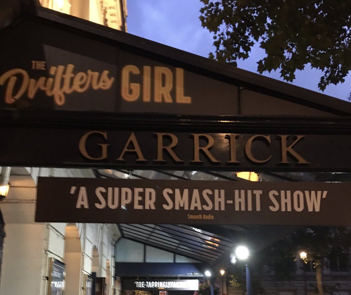 Get into London to see The Drifter’s Girl a brilliant evening superb singing.