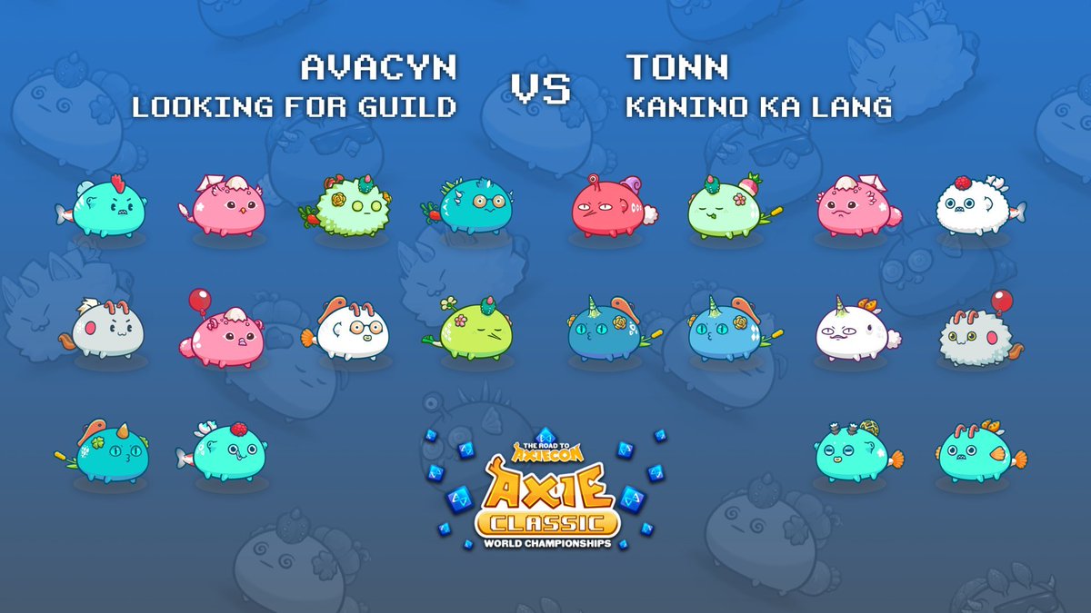 AxieInfinity_ES's tweet photo. @EsportsAxie ¡Ahora juegan! #AVACYN ⚔️ #TONN https://t.co/7gFhN4gz4Q