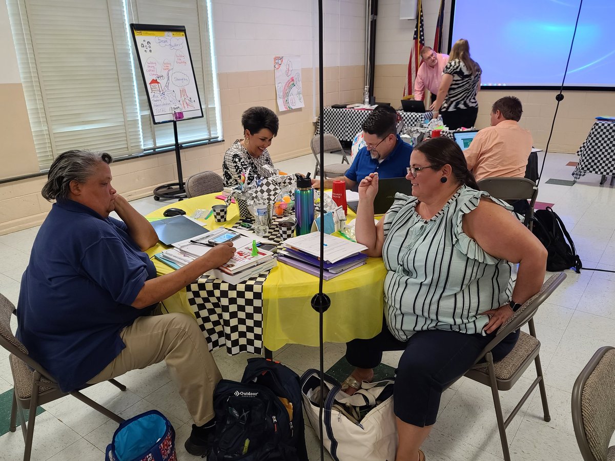 heathergt's tweet photo. Filling our buckets and ready to race into the 2022-2023 school year! Thank you @KathyKennedy7 for purposeful and meaning PD with all the administrators. @BladenCountySch https://t.co/3kowWrcRzP