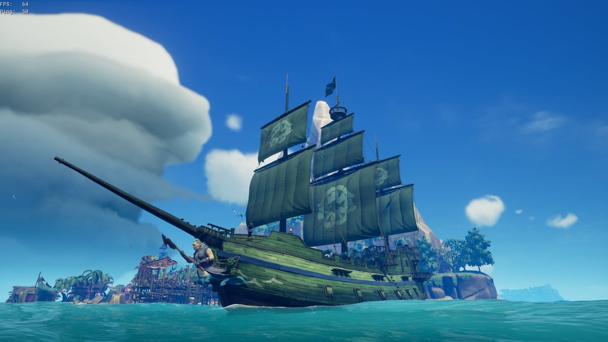 CaptainFord2018's tweet photo. @SeaOfThieves Making Merrick Proud! #SeaOfThieves #seaofthievesseason7 #seaofthievecaptain #bemorepirate #merrick #sotshot https://t.co/UFOrixvwak