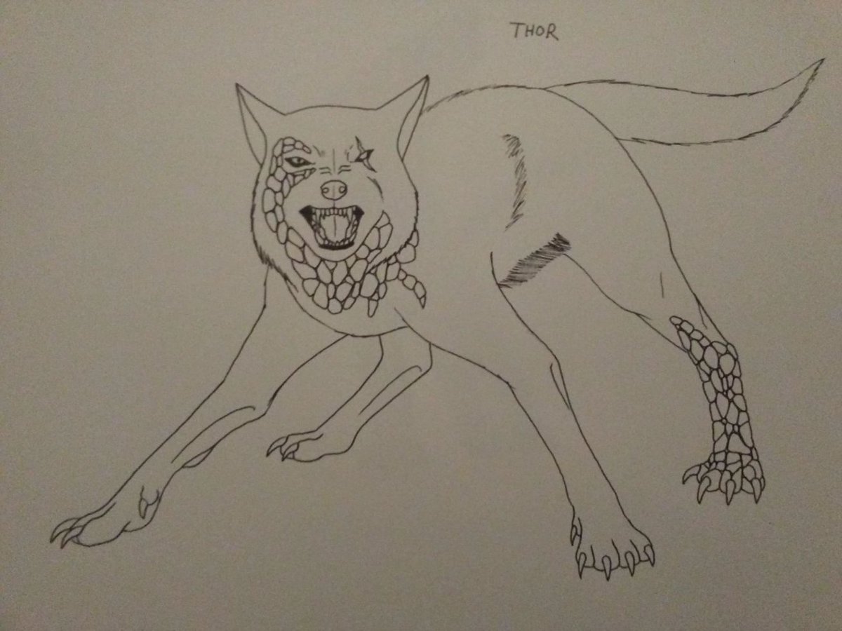 PW_DracoAzul's tweet photo. Aiding the villainous marauders in @PASCMatt1 and I's novel, Atomic Rex: Ballad of Bravura, are a pack of vicious and merciless mutant wolves, all designed by Jacob Baker.
https://t.co/O0duxdd8pI
#novel #art #Kaiju #Mecha #bravura #atomicrex https://t.co/guwfOpVcuQ