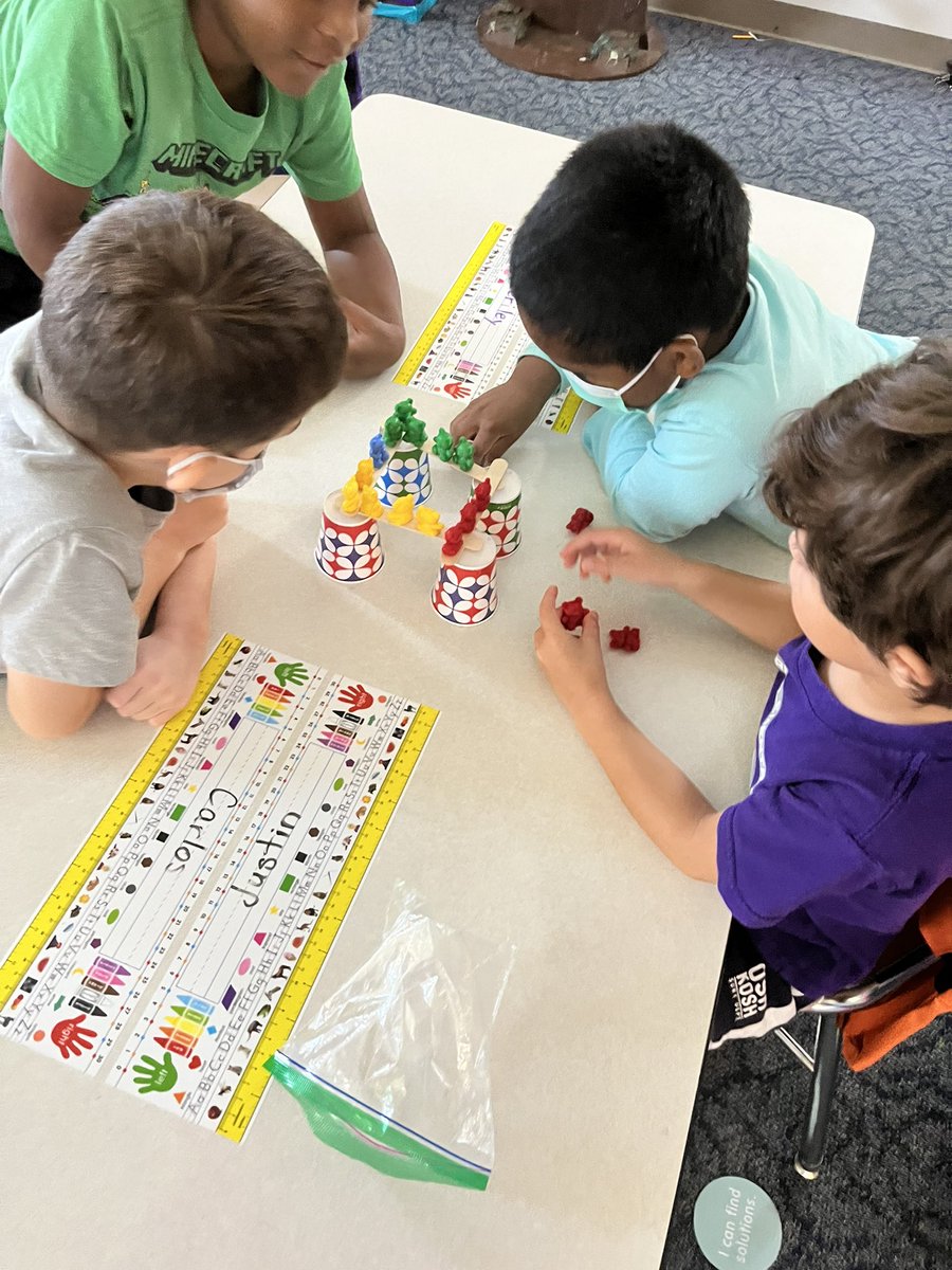 We are learning great things in 1st grade at Wilburn Elementary and manifesting a positive and supportive learning space where we are building nurturing relationships! At Wilburn, we are crew! <a href="/WilburnElem/">Wilburn Elementary</a> #WeAreCrew #RowOn