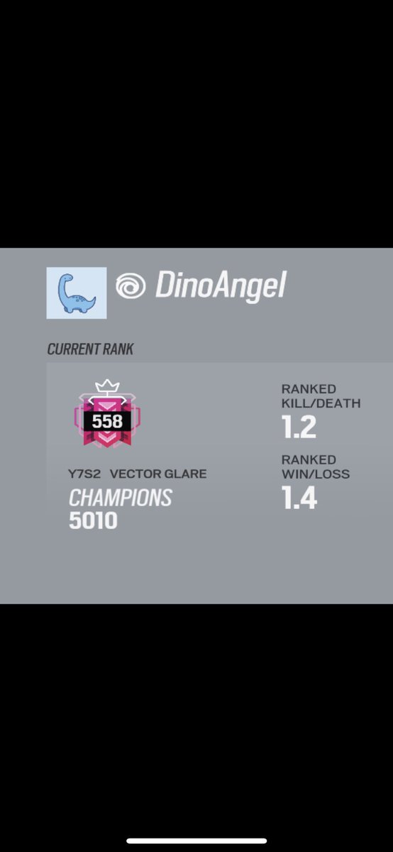 Finally champ , long journey. Special thnx to <a href="/Optifyy_R6/">Optifyy</a> big D with me for almost all the grind 😘