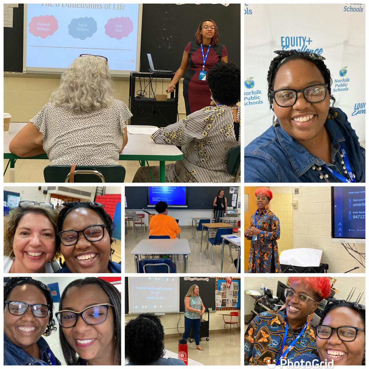 1audreywilliams's tweet photo. Norfolk Public Schools Equity+Excellence Conference!! #ContinuetheDrive #NoMatterWhat #Equity #Excellence #LearningTogether #GrowingTogether https://t.co/cGe4HAsNpG