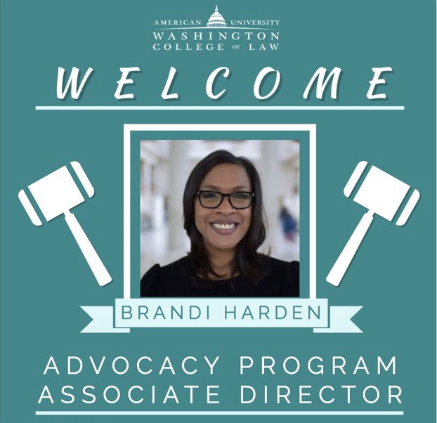 Please join us in welcoming Brandi Harden as the Associate Director of our Advocacy Program! As one of the best trial attorneys in D.C., Brandi Harden brings over 20 years of experience to our program. We couldn’t be more excited!