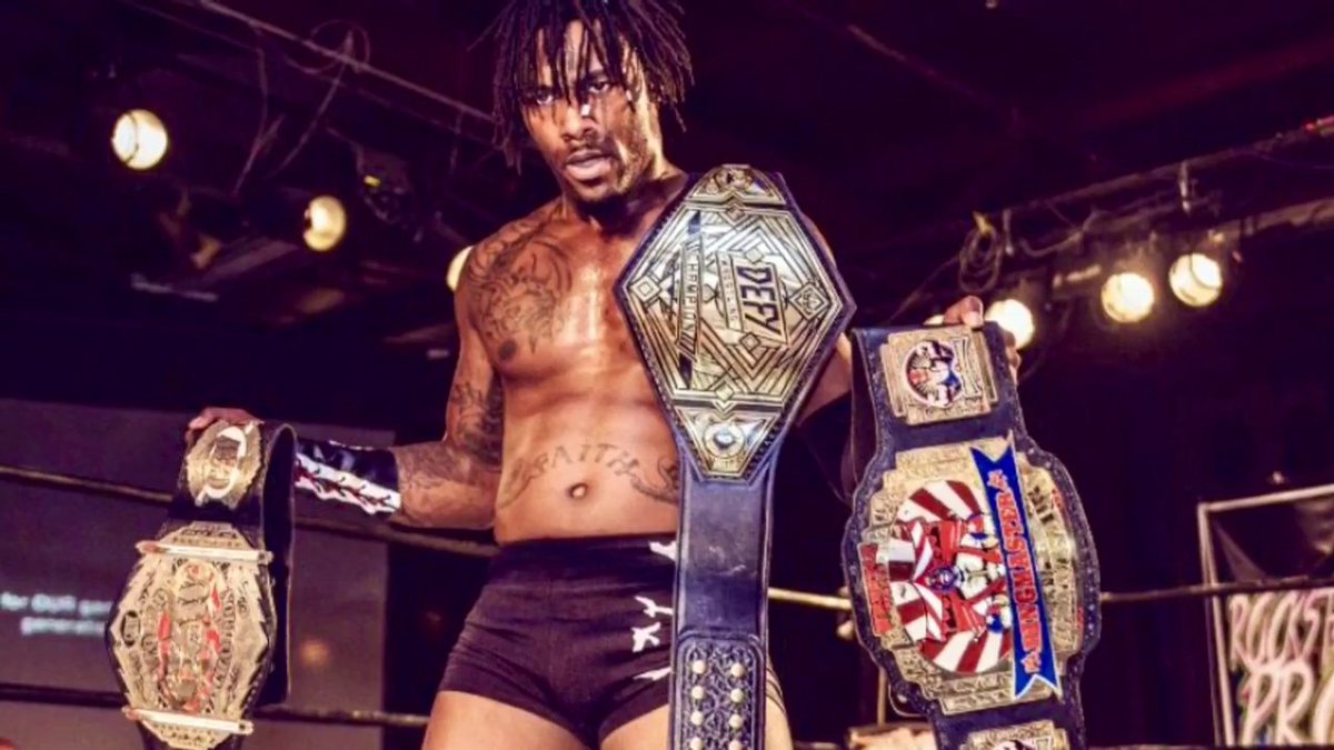 KaydrianWebb's tweet photo. @swerveconfident

-@defyNW Champion
-@combatzone World Heavyweight Champion
-#WrestleCircus Ringmaster Champion https://t.co/BMVDSNRxIz