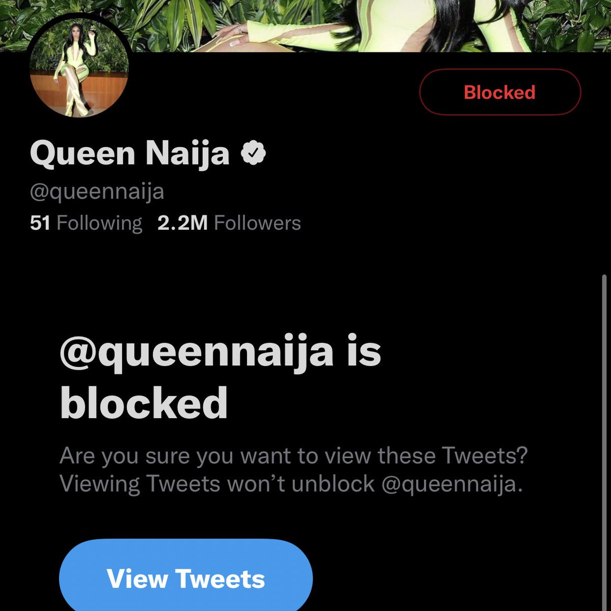 NATERERUN's tweet photo. BLOCKED! https://t.co/s4fnLr5AHS