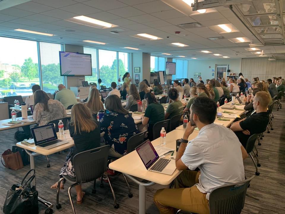 One of my favorite days!  Yesterday we welcomed 80+ new hires to Dublin! So glad you are here! ☘️❤️☘️      #BettertogetherDCS. #wearedea