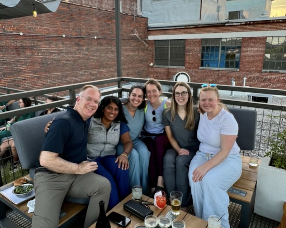 We recently celebrated our SMFM Abstract submission team at Carrigan's in #Birmingham! They submitted more than 45 abstracts. 👏

<a href="/MySMFM/">SMFM</a> <a href="/FNDNforSMFM/">Foundation for SMFM</a> <a href="/asubramaniam920/">Akila Subramaniam, MD, MPH</a>