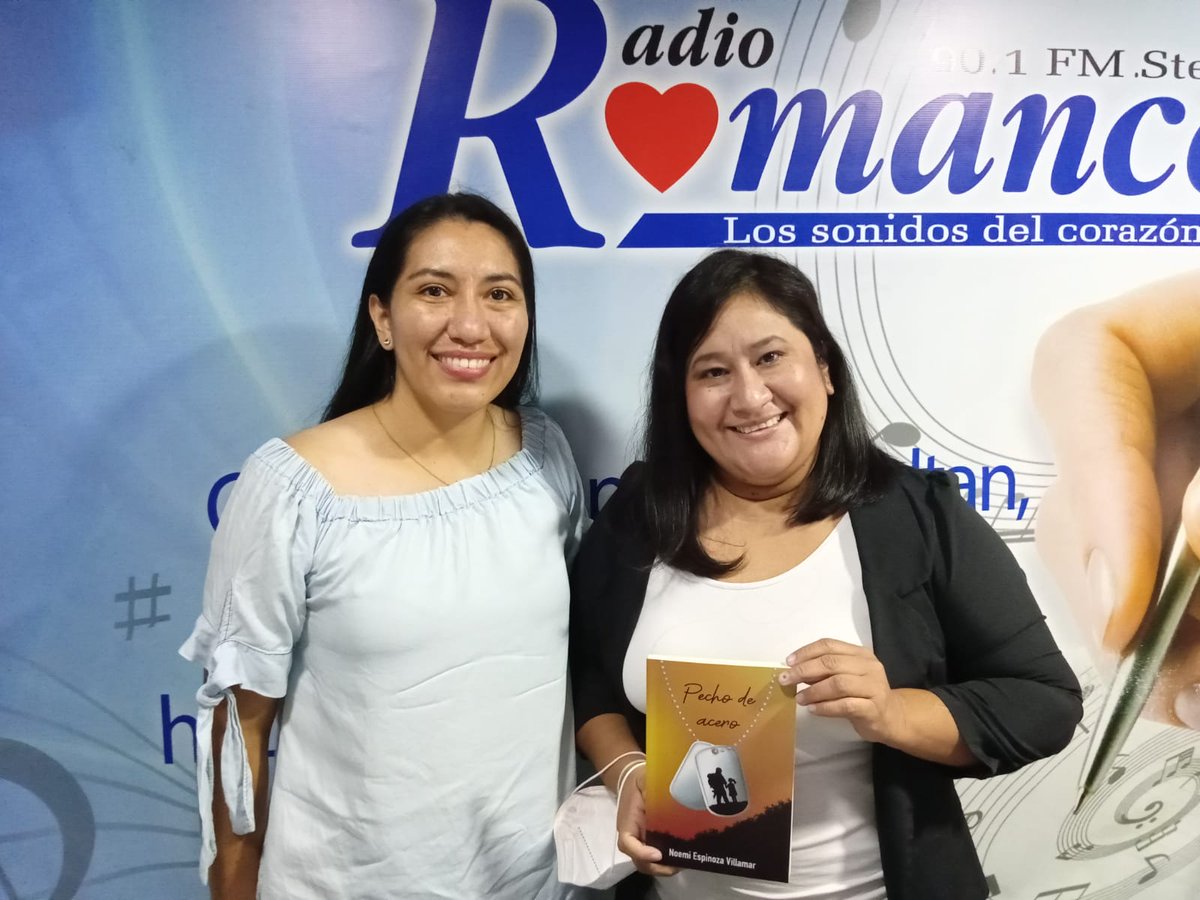 LPechodeAcero's tweet photo. @RadioRomanceFM 
Segmento : #UnLibroParaTí. https://t.co/5RuFMtz7dD