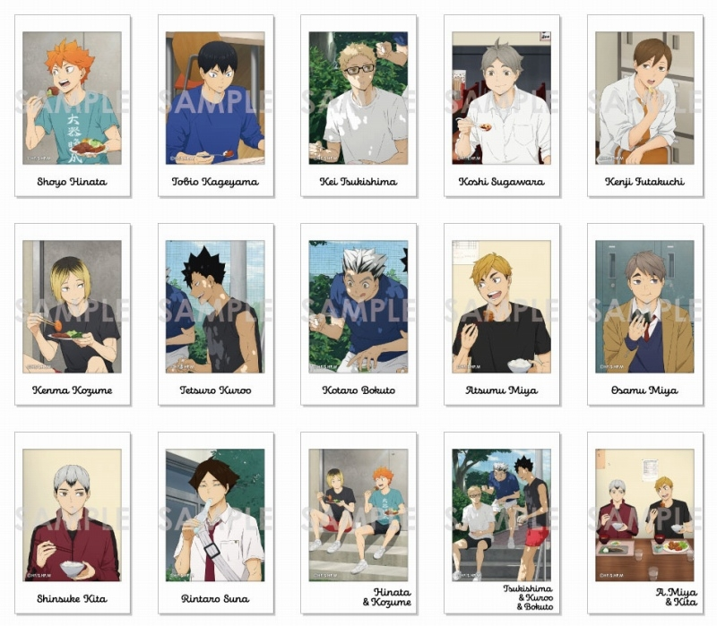 ハイキュー ぱしゃこれ Premium グッズ-ブロマイド]ハイキュー