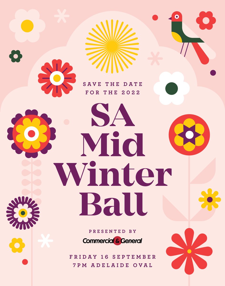 We are THRILLED to announce that we are back for 2022! The SA Mid Winter Ball (but held in Spring) will take place on September 16 at <a href="/TheAdelaideOval/">Adelaide Oval</a>. The birds will be chirping and the flowers will be blooming... what a great time to turn over a new leaf🍃🌷🐦