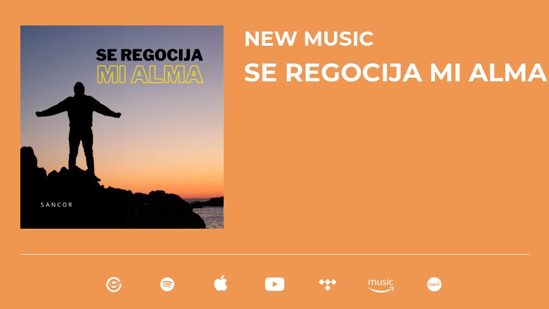 sancormusic's tweet photo. ¡Ahora pueden escuchar toda nuestra música en su plataforma musical preferida! 
https://t.co/DHslPEUl2j https://t.co/D949P1DGaI