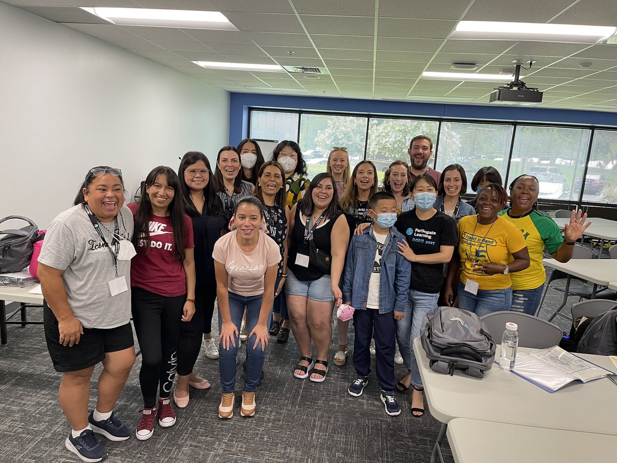 One of my most favorite days of the year, <a href="/ParticipateLrng/">Participate Learning</a> teachers arrived!