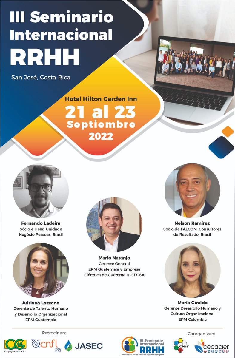 CECACIER's tweet photo. Parte de los conferencistas que nos estarán acompañando en el 𝗜𝗜𝗜 𝗦𝗲𝗺𝗶𝗻𝗮𝗿𝗶𝗼 𝗜𝗻𝘁𝗲𝗿𝗻𝗮𝗰𝗶𝗼𝗻𝗮𝗹 𝗱𝗲 𝗥𝗥𝗛𝗛 - 𝗗𝗲𝘀𝗮𝗳𝗶́𝗼𝘀 𝗱𝗲𝗹 𝘀𝗲𝗰𝘁𝗼𝗿 𝗲𝗹𝗲́𝗰𝘁𝗿𝗶𝗰𝗼 𝗲𝗻 𝗹𝗮 𝗲𝗿𝗮 𝗶𝗻𝘁𝗲𝗹𝗶𝗴𝗲𝗻𝘁𝗲

Información: https://t.co/bWjvrHIxn3 https://t.co/Vb5LUNZhPc