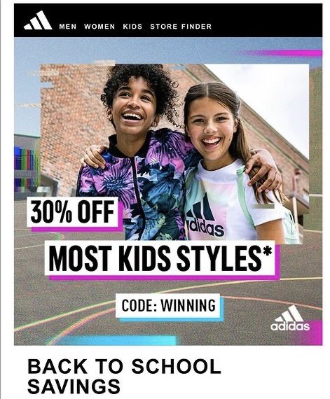 Mayhem Entertainment PR on "Actress @jordyncuret _ joins the @ adidas as she models for their back-to-school campaign. Get 30% off on back to school styles with #Adidas here: https://t.co/e8Qt5Nu7td. #